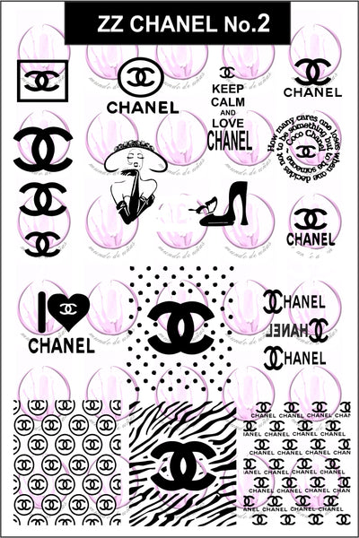 ZZ CHANEL No.2 Stamping plate