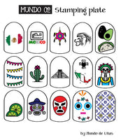 MUNDO 02 stamping plate