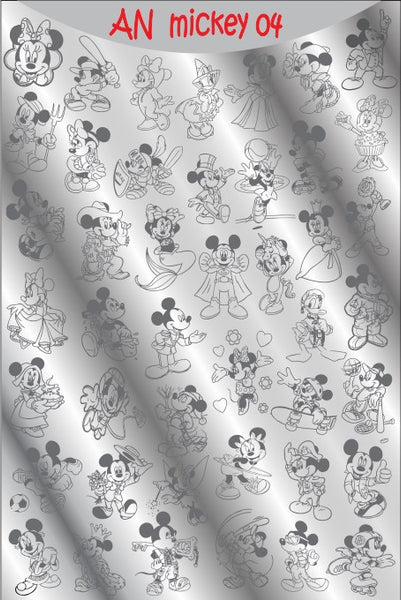AN MICKEY 04 stamping plate