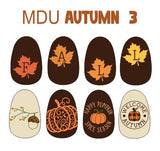 MDU AUTUMN 3 stamping plate