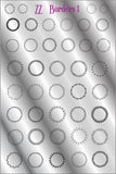 ZZ BORDERS 1 stamping plate