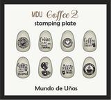 MDU COFFEE 2 stamping plate