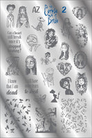 AZ CORPSE BRIDE 2 stamping plate