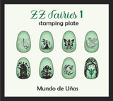 ZZ FAIRIES 1 stamping plate