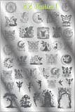 ZZ FAIRIES 1 stamping plate