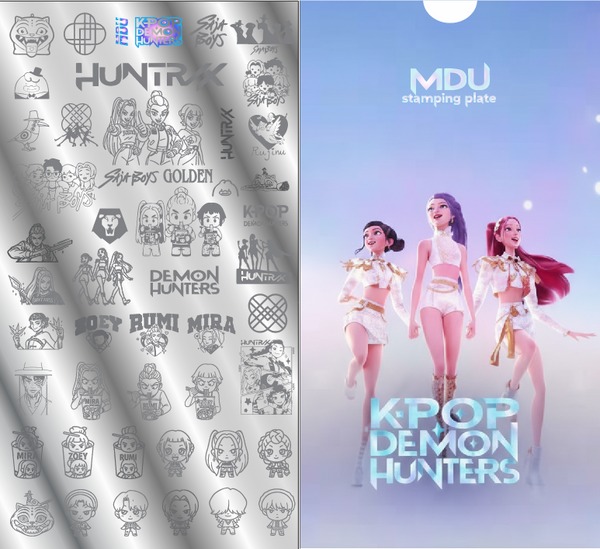MDU K-POP DEMON HUNTERS stamping plate
