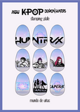 MDU K-POP DEMON HUNTERS stamping plate