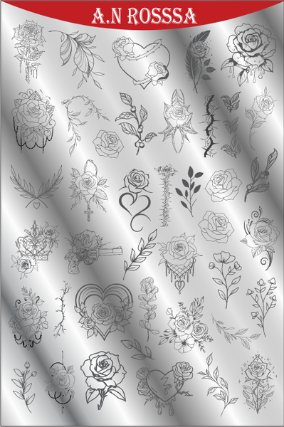 AN ROSSSA stamping plate