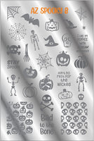 AZ SPOOKY 8 stamping plate