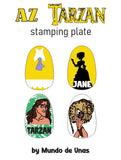 AZ TARZAN stamping plate