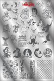 THE LITTLE Mermaid stamping plate