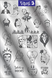 ZZ VILLAINS 3 stamping plate