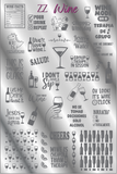ZZ Wine stamping plate