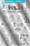 WINNIE THE POOH 2 stamping plate