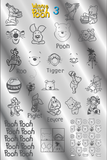 WINNIE THE POOH 3 stamping plate