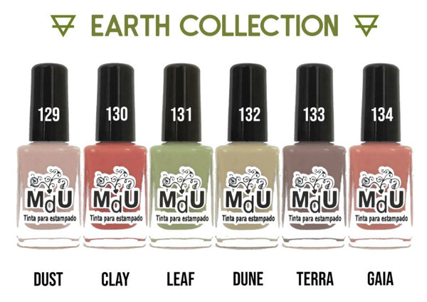 19. EARTH stamping polish collection - 14 ml