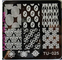 TU 25  stamping plate