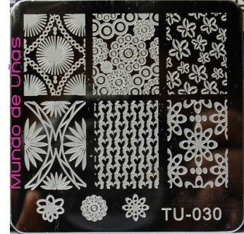TU 30  stamping plate