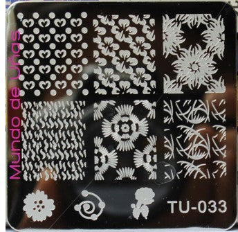 TU 33  stamping plate