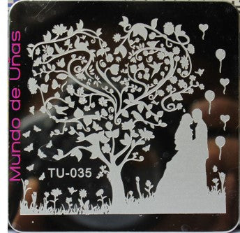 TU 35  stamping plate