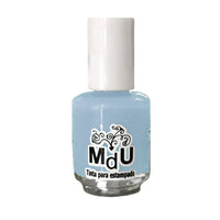 6. PASTEL BLUE stamping polish - 5ML mini