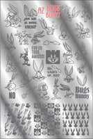 AZ BUGS BUNNY stamping plate