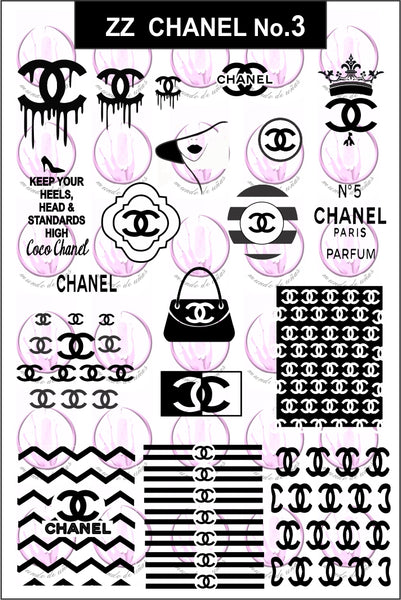 ZZ CHANEL No.3 Stamping plate