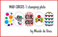 MDU CIRCUS 1 stamping plate