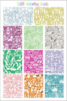 MdU COLORING BOOK stamping plate