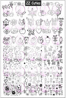 ZZ CUTIES Stamping plate