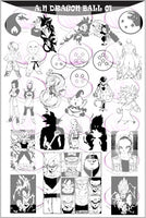 AN DRAGON BALL 01 stamping plate