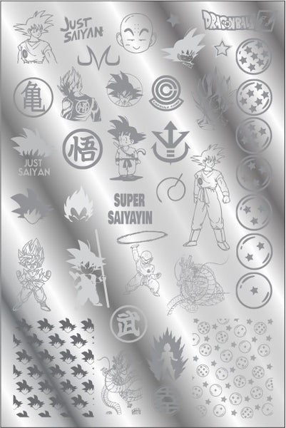DRAGON BALL Z stamping plate