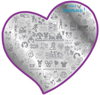 MDU HEART COLLECTION stamping plates - LIMITED EDITION