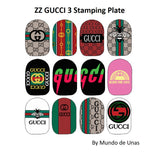 ZZ GUCCI 3 Stamping plate