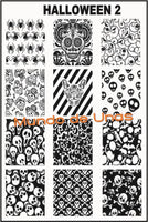 HALLOWEEN 2 stamping plate