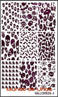 Halloween 4 stamping plate
