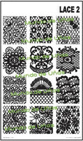 LACE 2 stamping plate