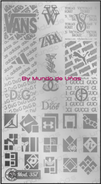 ZZ Louis Vuitton 2 Stamping plate – Mundo de Unas