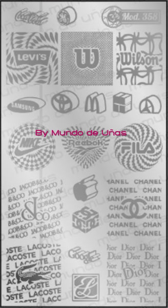 ZZ Louis Vuitton Stamping plate – Mundo de Unas