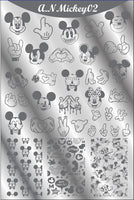 AN MICKEY 02 stamping plate
