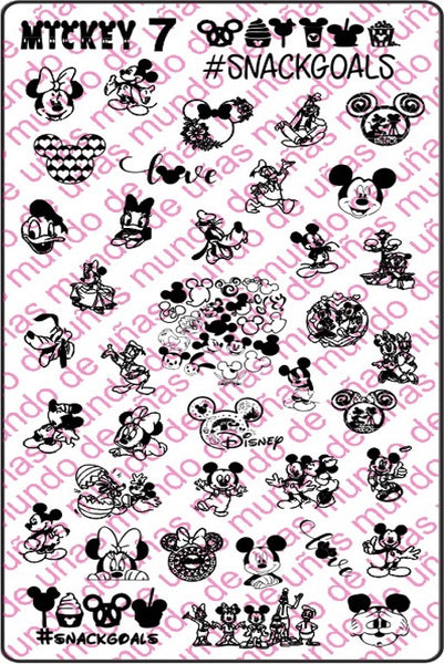 MICKEY 7 stamping plate