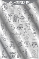 AN MONSTERS INC. stamping plate