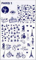 PARIS 1 stamping plate