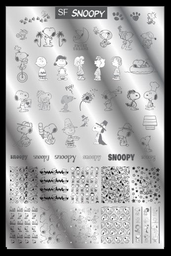 SF SNOOPY stamping plate