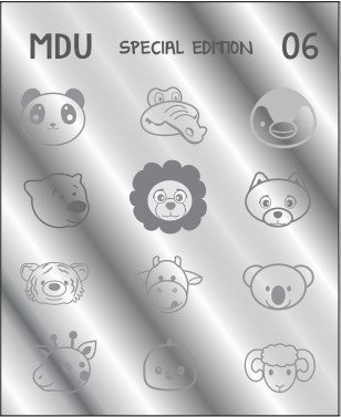 MDU SPECIAL EDITION 06  mini stamping plate