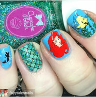 THE LITTLE Mermaid stamping plate