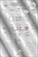 MDU SESAME STREET stamping plate