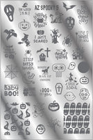AZ SPOOKY 5 stamping plate